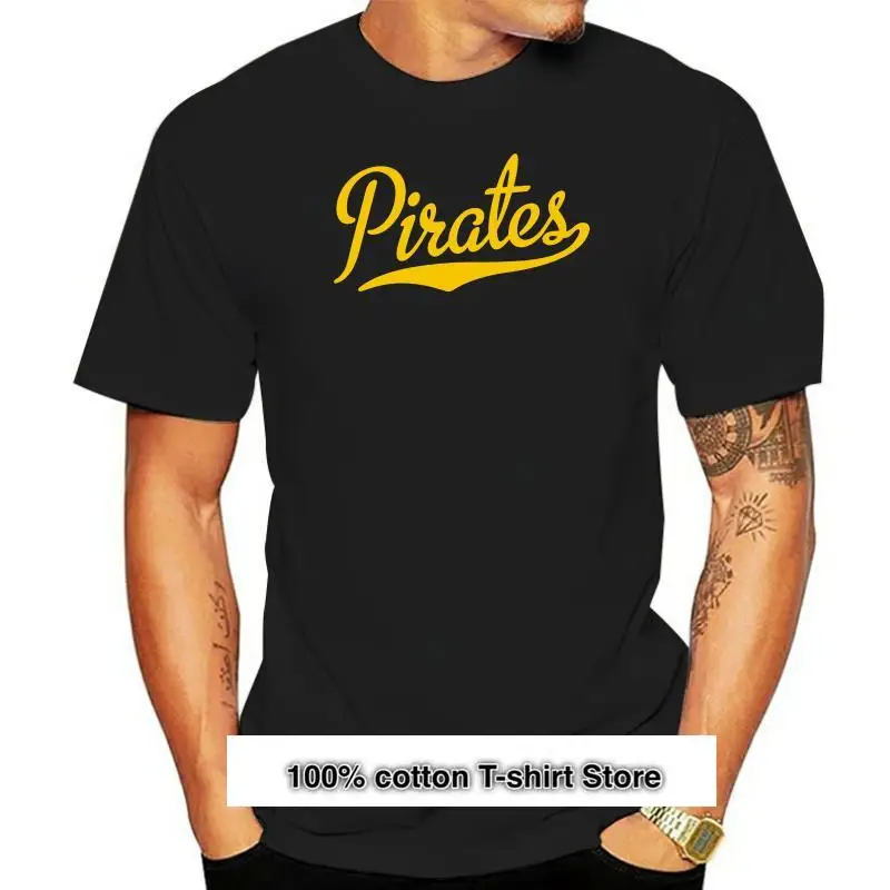 Camisa De Cola De Escritura De Piratas, Equipo De Beisbol Deportivo De Escuela Secundaria, Todos Los Tamainer, Colores
