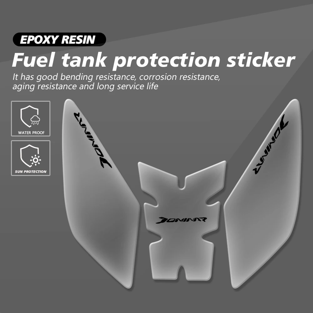 Dominar 400 tank cover sale