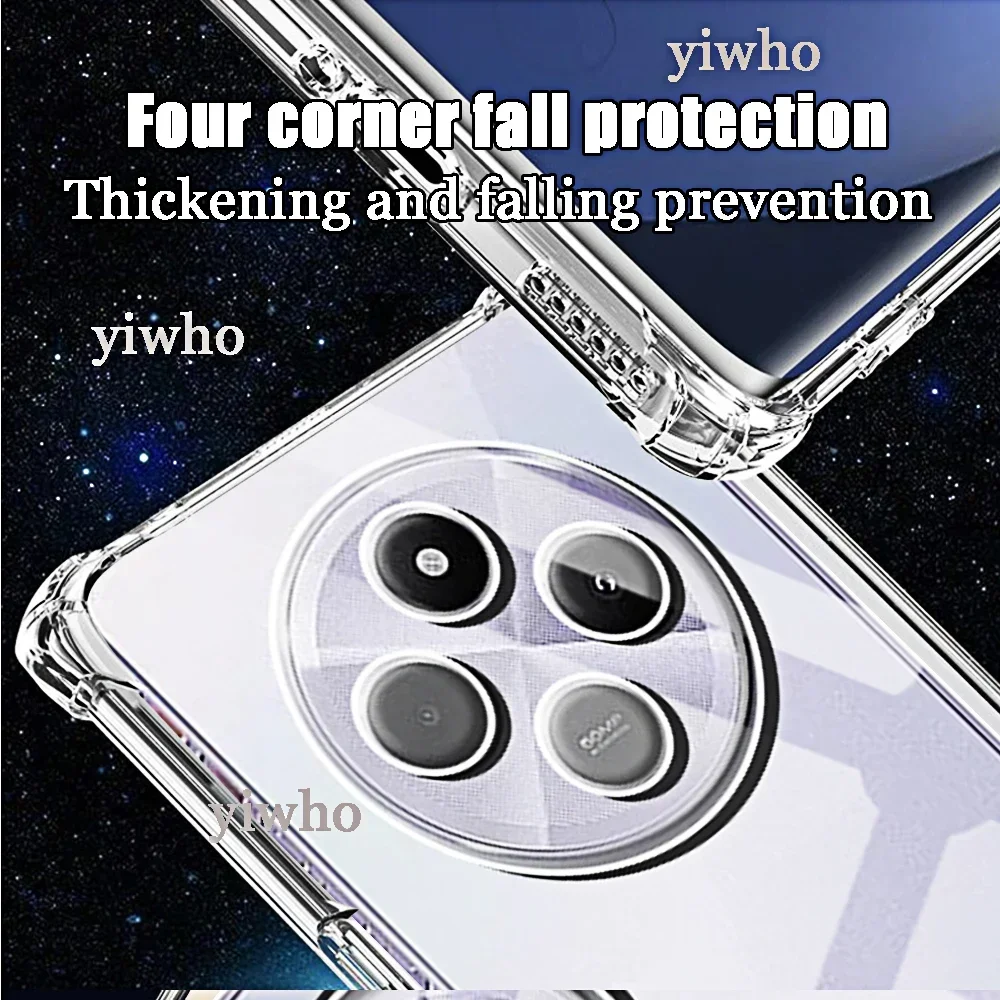 Durable Shockproof Phone Case with Transparent Back Cover