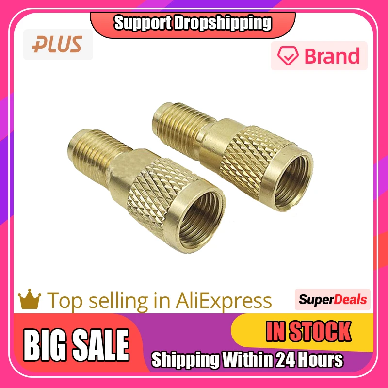 Air Conditioner R410a Refrigerant Gas Charging Hose Vacuum Pump Adapter