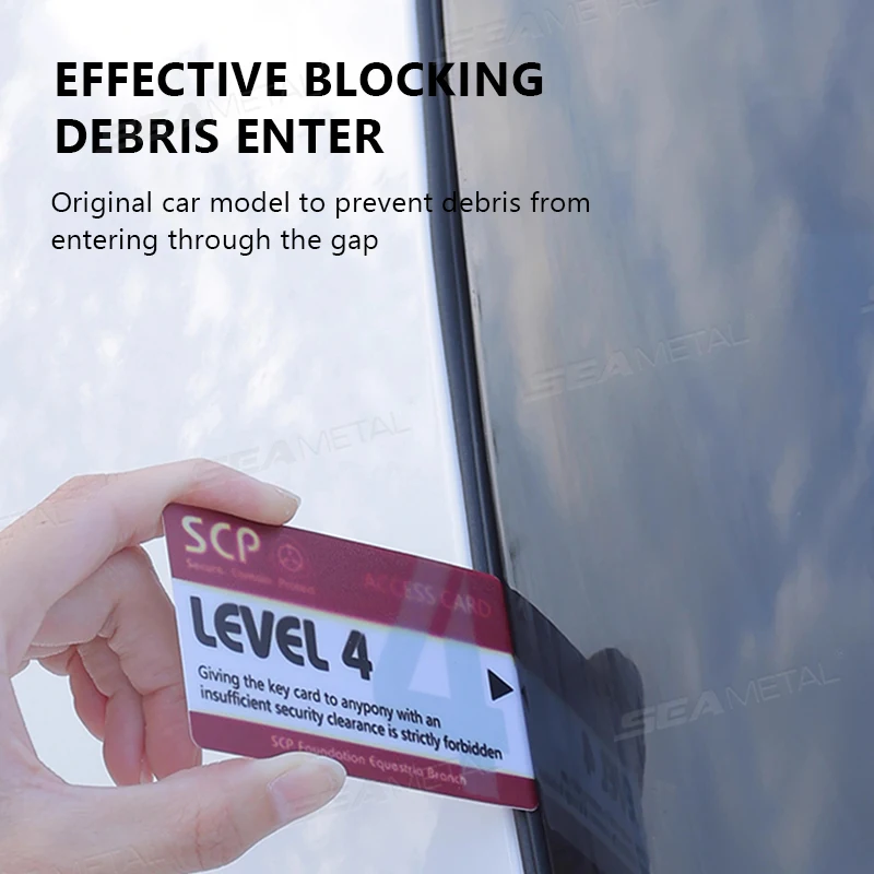 SEAMETAL باب السيارة الفجوة ملء قطاع مرنة المطاط س...