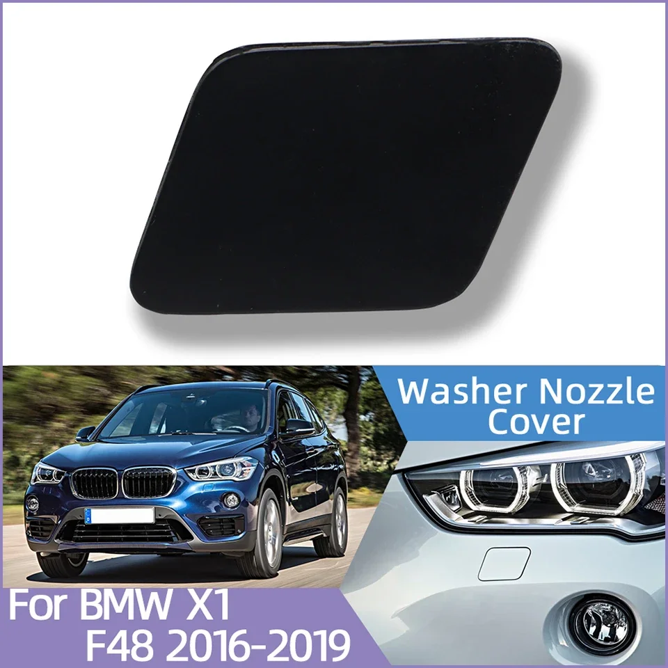 Auto Parts Headlight Washer Nozzle Cover Shell Lid Cap For BMW X1 F48 Ordinary Version-#51117453705