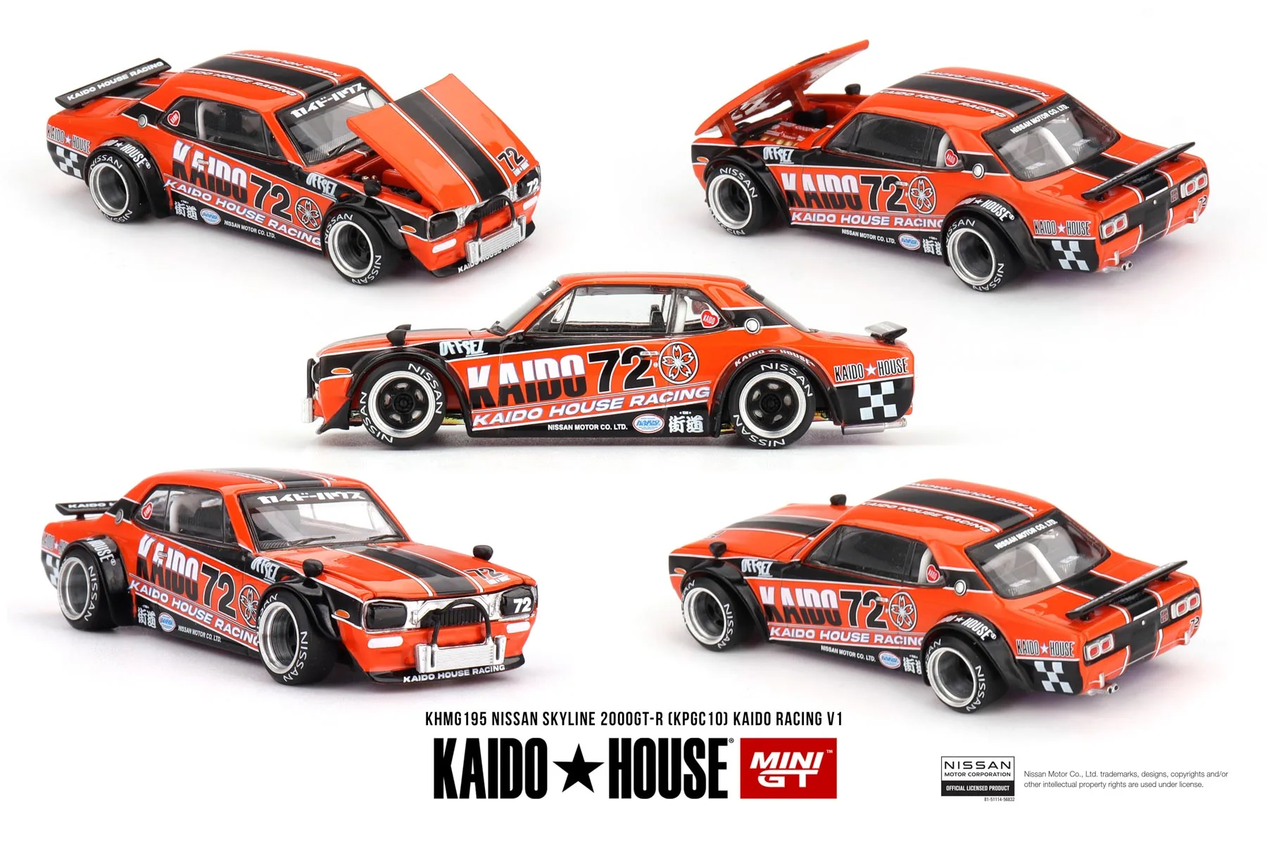 Kaido House+MINIGT Nissan Skyline GT-R (R34) Kaido Works V1