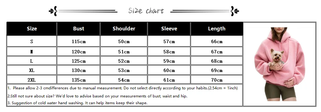 2026 Autumn Winter Hoodie Kangaroo Dog Pet Holder Carrier Big Pouch Pocket Pullovers Sweatshirt Animal Pouch Hood Sweatshirt