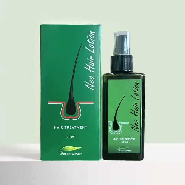 120ml Neo Hair Lotion Hair Root HAIR BEARD SIDEBURNS LONGER Herbs 100% Original Thailand Free Gift