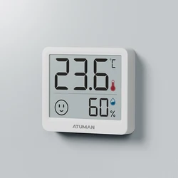 Digital Temperature and Humidity LCD Display Weather Station Sensor (WHITE)