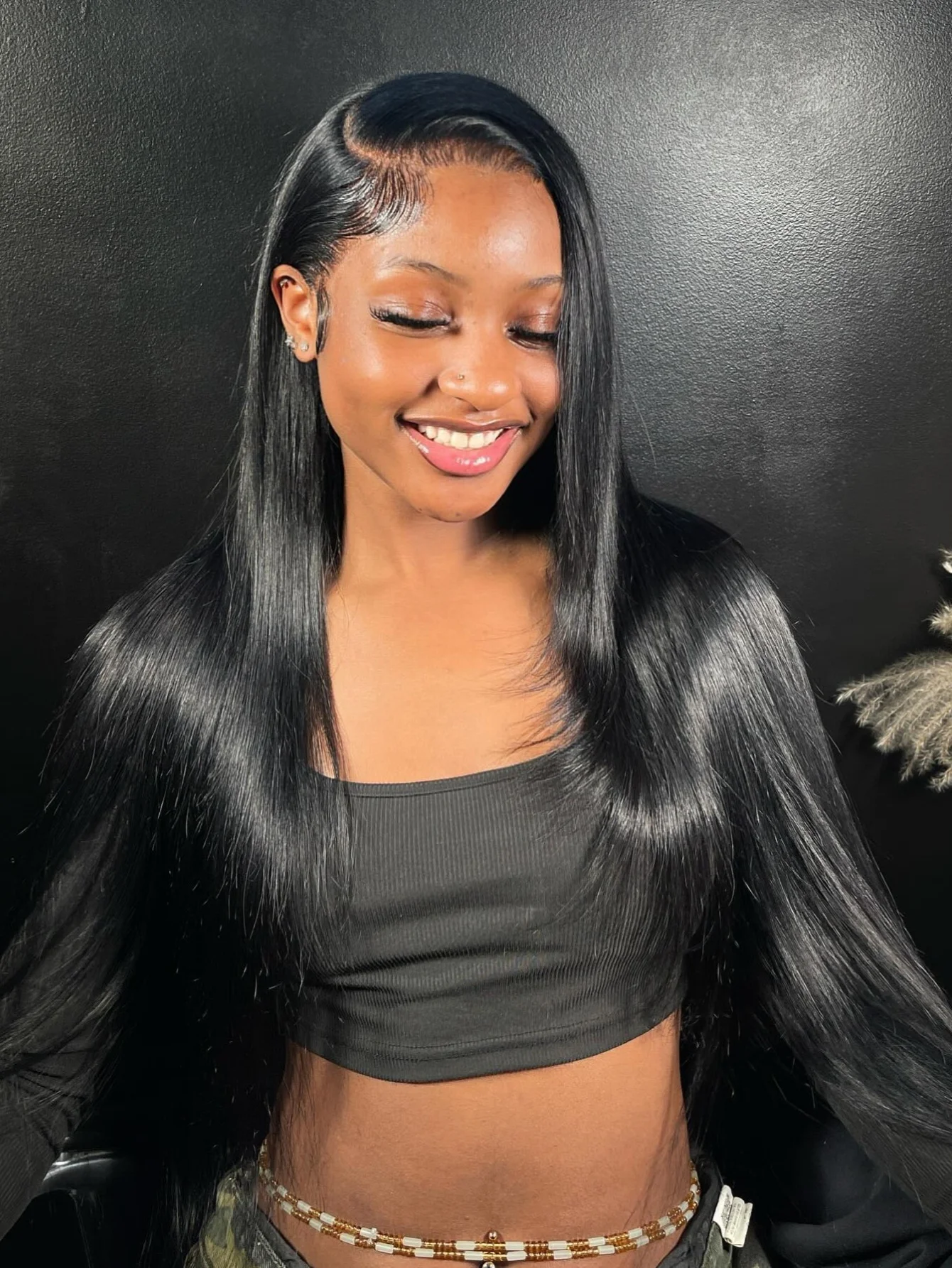 200% Bone Straight Glueless Wig 13x4 13x6 HD Transparent Lace Frontal Wigs Brazilian Pre Plucked With Baby Hair 38 40 Inches 5
