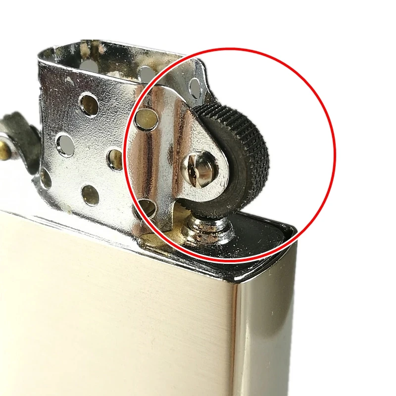 11mm*3.5mm Steel Wheel & Rivets Set Zippo Kerosene Oil Lighter Universal Repair Replacement DIY Supplies