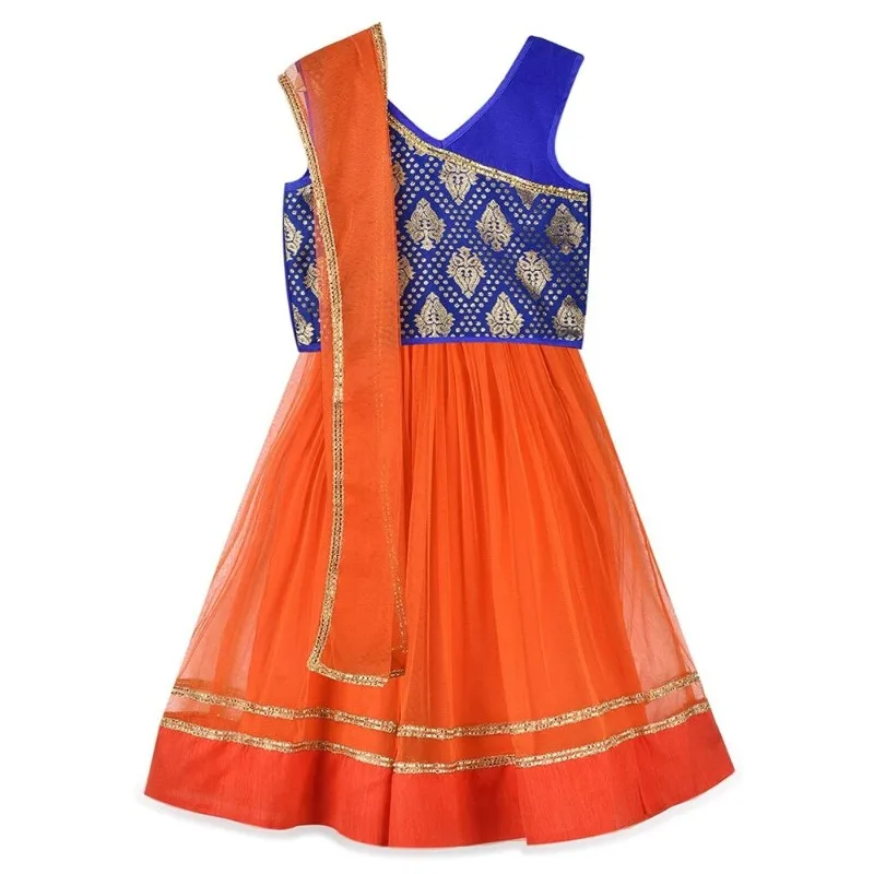Le Ragazze Cucite Lehenga Choli Abbigliamento Festivo Abbigliamento Etnico I Bambini Vestono I Vestiti Delle Ragazze