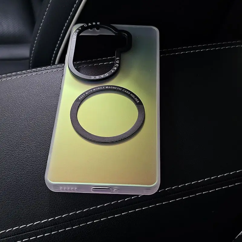 Sleek Magnetic Protective Hard Case - Laser Slim Design
