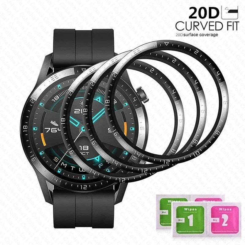 tempered glass for huawei watch gt 2 3 gt2 gt3 pro 46mm gt runner smartwatch screen protector explosion proof film accessories Tempered Glass For Huawei Watch GT3 GT2 Pro GT 2 46MM 42MM GT 3 Runner Screen Protector Protective film Smart Watch Accessories