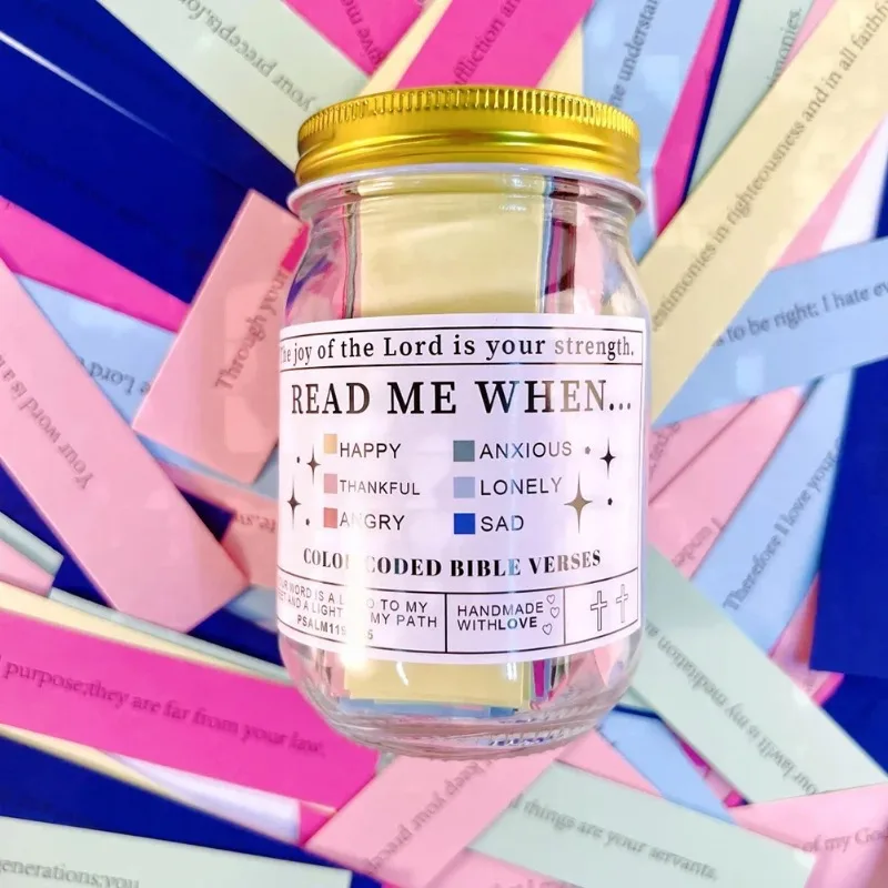 Cultural Cards Bible Verses Jar for Christmas