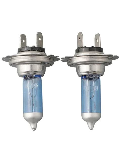 2Pcs  H7 55W 12V 6000K Car Halogen Headlight White Light Bulb Super Bright Auto Accessories Long Lasting Durable Car Accessories 5