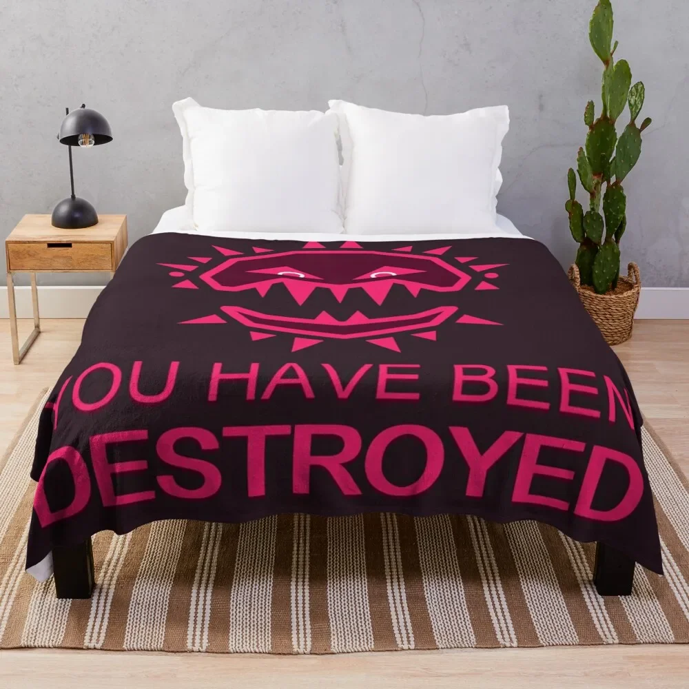 

JSAB: Annihilate Throw Blanket Large For Decorative Sofa Stuffeds Bed Thin Blankets