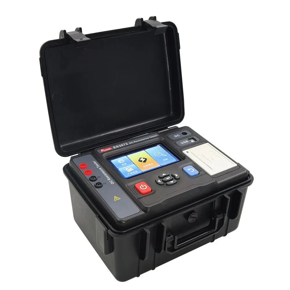 Transformer Four Wire Method DC Resistance Tester USB Bluetooth Function DC Resistance Tester 20A