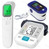 LCD Upper Arm Electronic Blood Pressure Monitor Home Automatic Digital Sphygmomanometer Tonometer Heart Rate Tensiometer 5