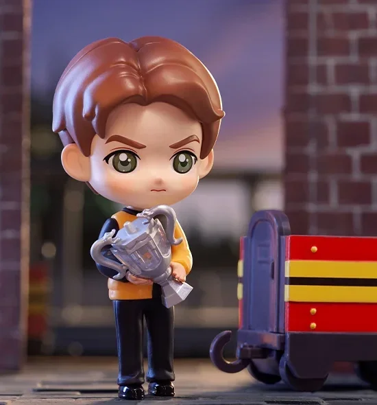 thumbnail image 1 of POP MART Harry Potter Heading to Hogwarts Series Anime Action Figure Guess Bag Ornament Figurines Home Decor Desktop Dolls Model, 1 of 5
