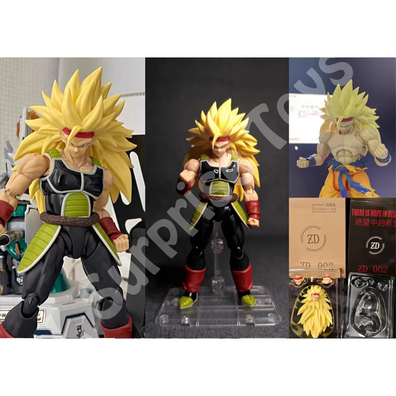 sayakO❗️ ZD Studio Dragon Ball Super Saiya SSJ3 Vegito Bardock Gogeta Black