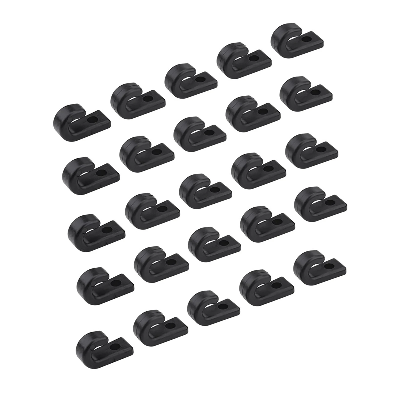 SolUptanisu Kayak J Hook, 10pcs Boat J Hook Durable Mooring Hook