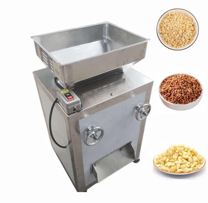 

High Quality Peanut Kernel Slivering Almond Strip Cutting Roasted Nut Cutting Machine Nut Chopping Machine