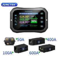 KM-F Coulomb meter with WIFI, high-precision bidirectional current detection, displays battery voltage & power for RV & EV. 1