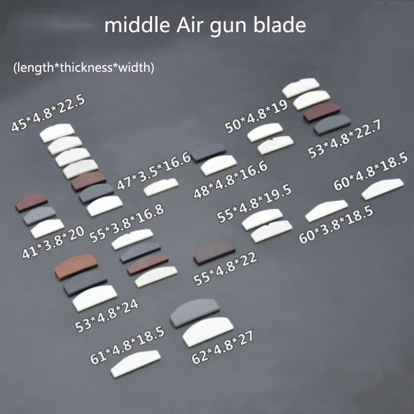 Large Medium Small Air Wrench Air gun Leaf Sheet Gun Blade Wrench Accessories Gun Accessories Repair Kit