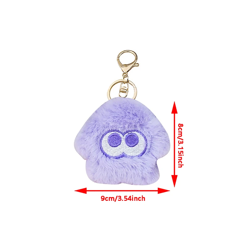 ポムポムプリン スプラトゥーン ぬいぐるみキーホルダー スプラトゥーンキーホルダー,ぬいぐるみ,漫画,子供向けギフト