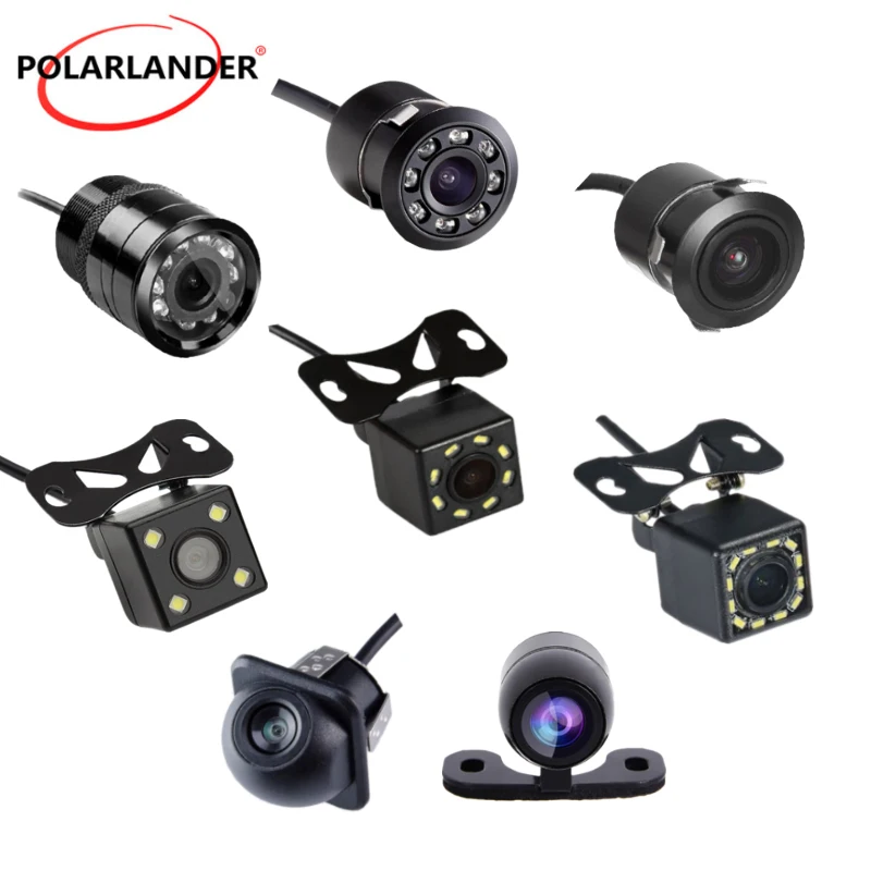 

Car Rear View Camera Night Vision Reversing Assistance Auto Parking Monitor CCD 170 Degree Waterproof 4LED / 8LED / 12LED HD