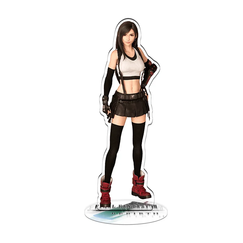 Remake Acryl Stand Spiel Peripheriegeräte Wolke/Sephiroth/Aerith/Zack/Tifa Figur Schreibtisch Ornamente Spielzeug Geschenk – Detail 18