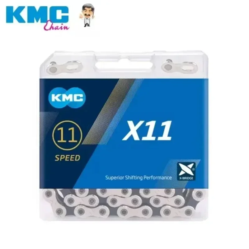 KMC X8 X9 X10 X11 X12 EL SL Road/MTB Bicycle Chain 8v 9v 10v 11v 12v 118L 126L Bike Chain Quick-Link For SHIMANO SRAM