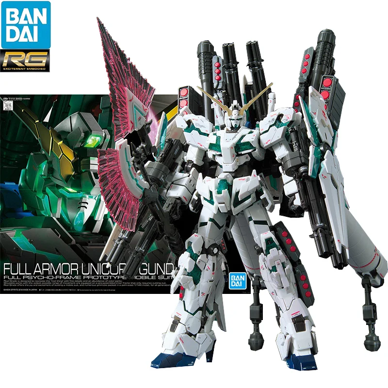 재고 반다이 RG 1/144 RX-0 풀 아머 유니콘 건담 조립 모델 버전 애니메이션 액션 피규어 모델 컬렉션 장난감 Best Top5 재고 반다이 RG 1/144 RX-0 풀 아머 유니콘 건담 조립 모델 버전 애니메이션 액션 피규어 모델 컬렉션 장난감 Best Top5