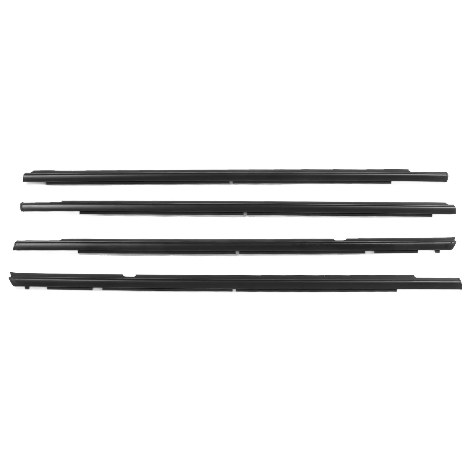 5757A017 Isolate Noises Front Rear Door Belt Molding Age Resistant Outside Window Weatherstrip Belt for Lancer 2008-