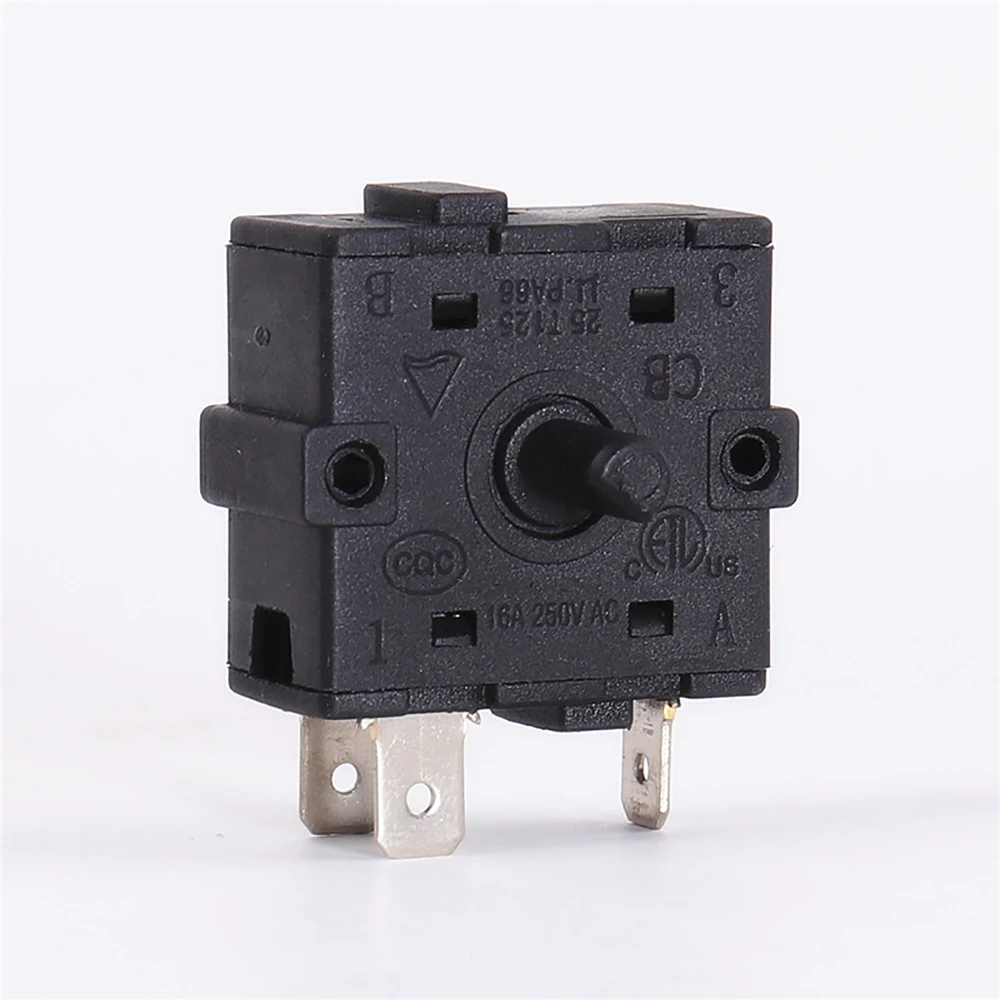 3 Pin Steam Electric Iron AC 250V 16A Rotary Switch Selector Shift Switch ironing accessories