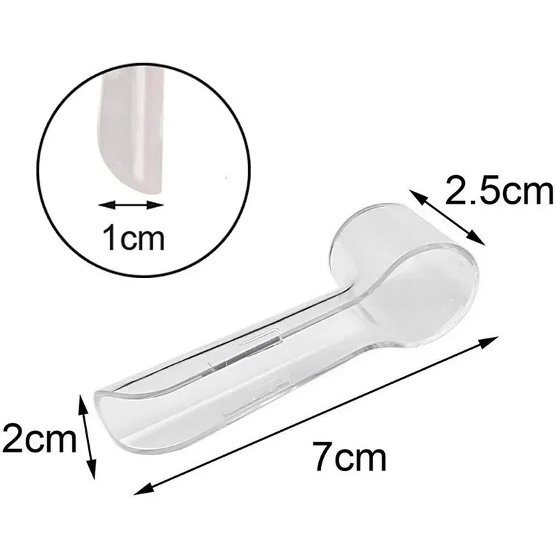 2/4Pcs Electric Toothbrush Heads Cover Toothbrush Head Protective Cover For Oral B Electric Dustproof Protective Cap toothbrush covers