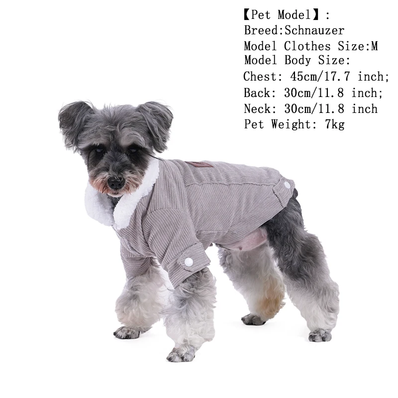 Fleece Winter Pet Jacket Coat 5