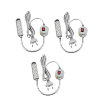 3pcs AC110V/220V LED Industrial Sewing Machine Lighting (With 30 LED Lamp) 360° Flexible Gooseneck Industrial Lights - Image 2