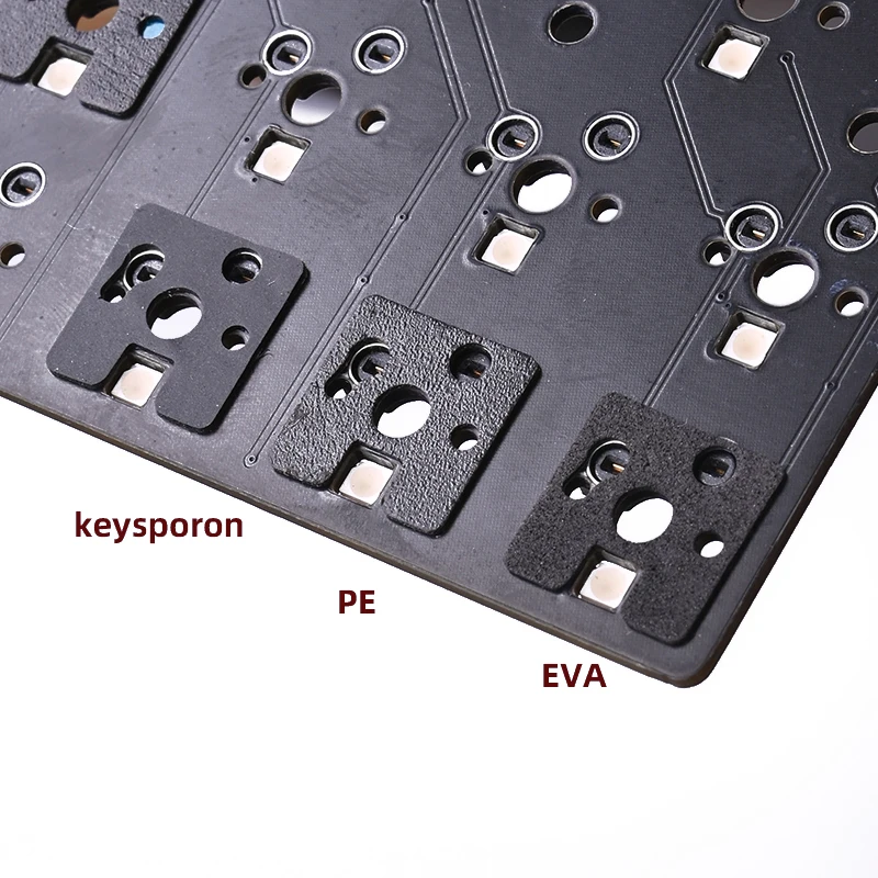 120Pcs Hot-swap Switch Silencer Cotton Mechanical Keyboard Shaft Underpad Keysporon PE EVA Switch Pads Switch Buffer Foam