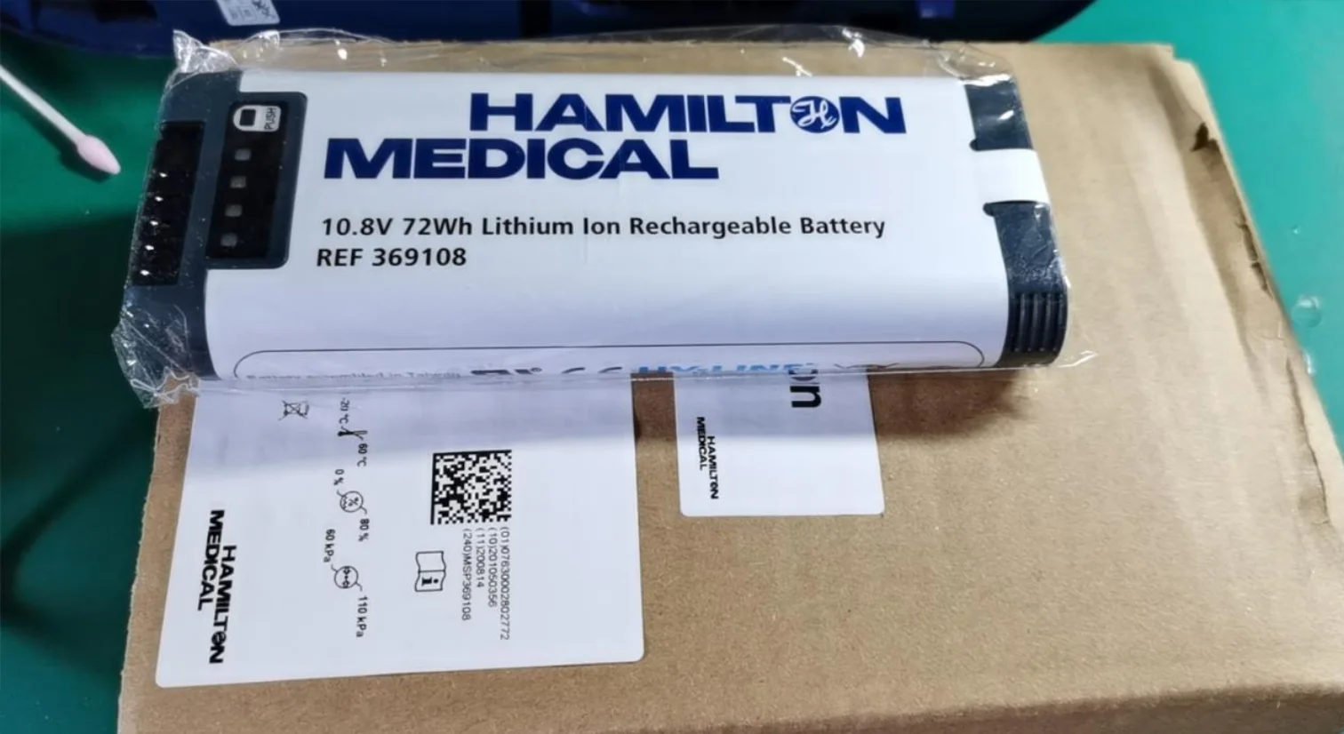 Compatible Hamilton Medical Ventilator C1 T1 Battery REF 369108 10.8V