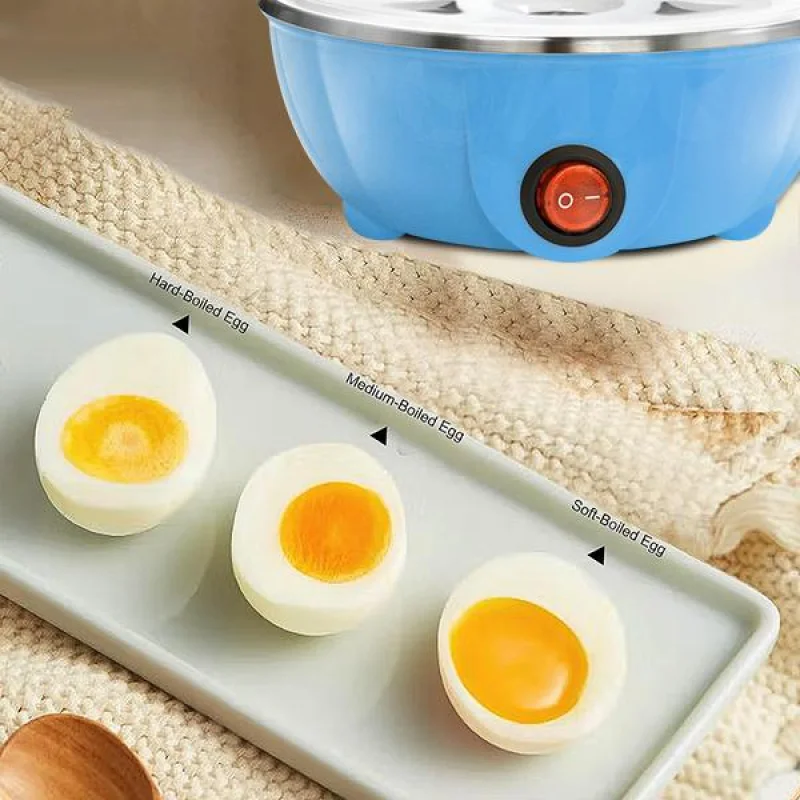 Fast Egg Cooker, Nutritious Eggs Healthy ModelSafe Capacity Electric Poached Eggs With Timer Off Function 3