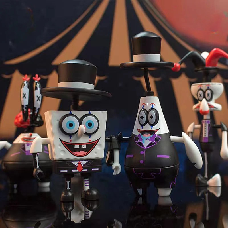 Sponge Man Minecraft Crab Starfish Octopus Goth Clown Decoration Hipster Play Cartoon Doll Toy Gift For Children One Piece Anime