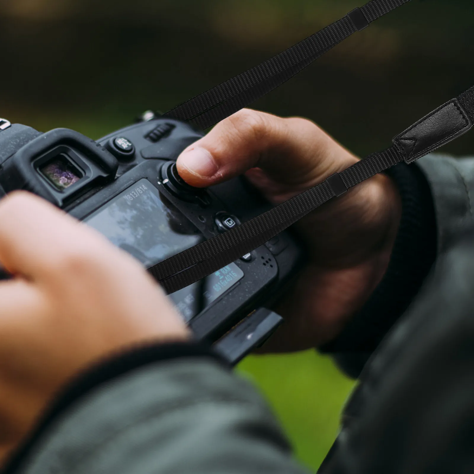 1세트 범용 카메라 숄더 스트랩 여행, 하이킹, 사이클링, 등산을 위한 경량 퀵 릴리스 사진 액세서리