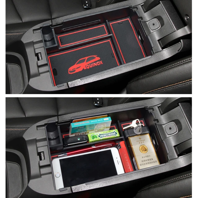 Center Console Organizer Tray Compatible For Chevy Equinox 2018 2019 2020  2021 2022 2023 Accessories Armrest Storage Box - AliExpress