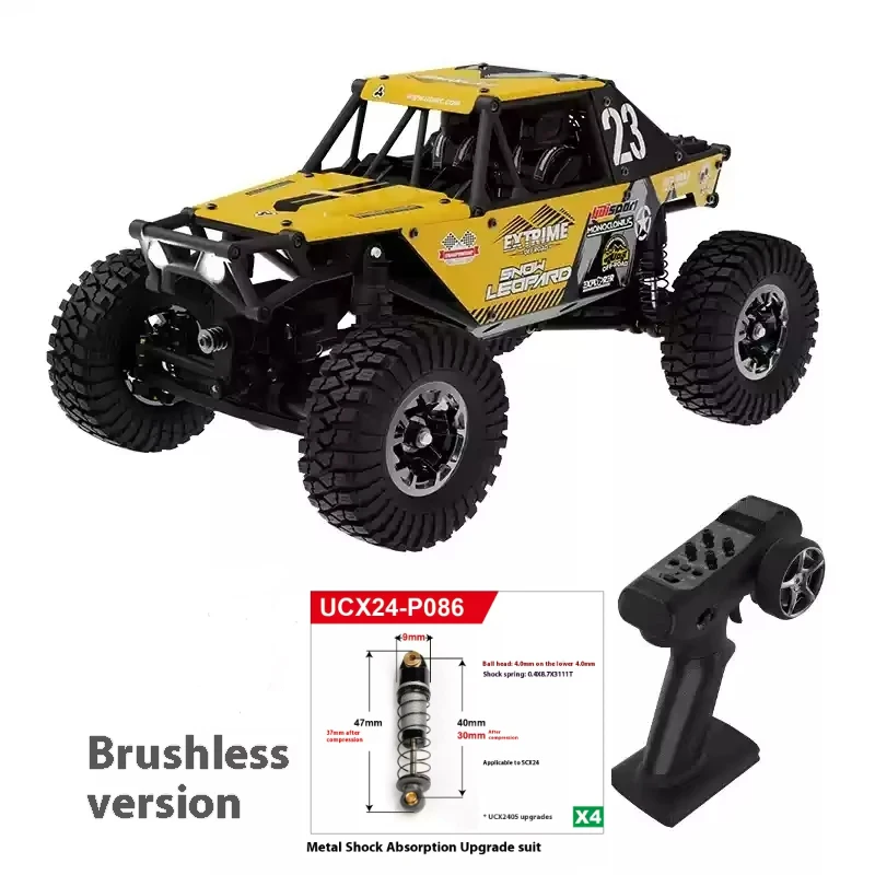 新品　RC クローラー　udirc 1/24 4x4 オフロードトラック UDIRC UCX24 UCX2405 1/24 RC クローラーブラシレス/ブラシ付き