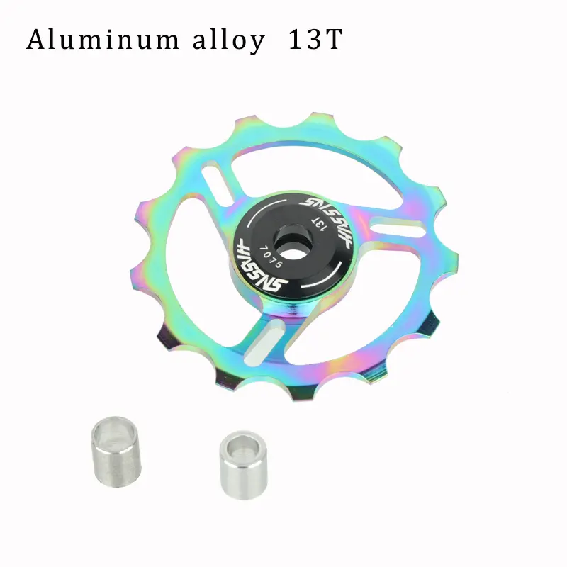 HASSNS Mtb Pulleys Bicycle Derailleur Metal Ceramics Bearing Road Mountain Bike Rear Derailleur Pulley Wheel 11T 13T Cycling - Image 13