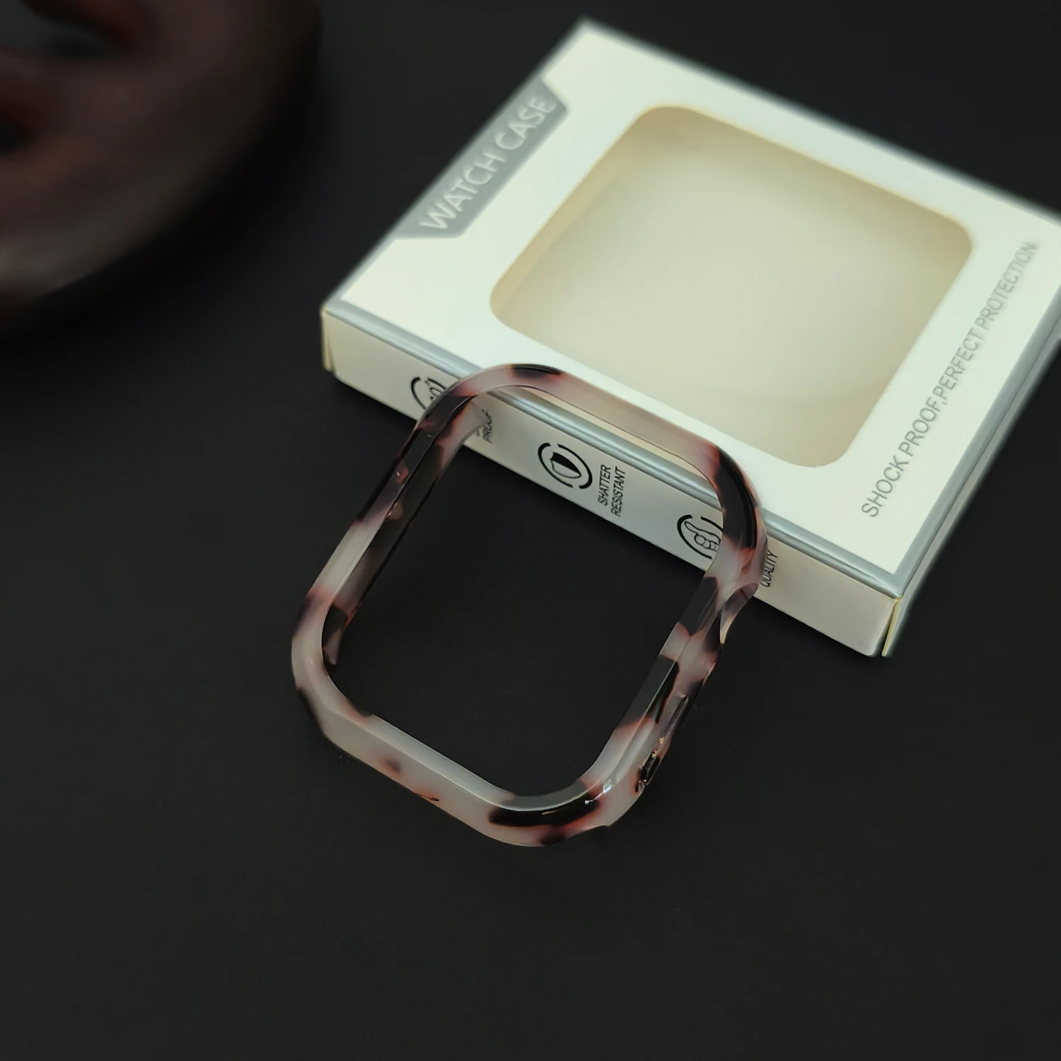 Buntes hohles Harz-Uhrengehäuse für Apple Watch S10 46 mm 45/44 mm 42 mm 40/41 mm 38 mm weibliches Uhrengehäuse Iwatch S9/8/7 – Detail 17