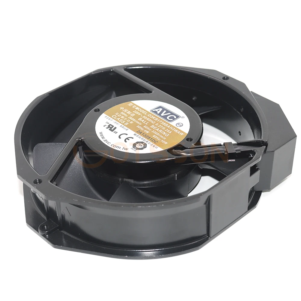 Metal Ventilador Resistente de Alta Temperatura Apto para Avc D3kb1738bah3waw 17238 220v 027 025a 17cm 172*150*38 mm - Imagem 3