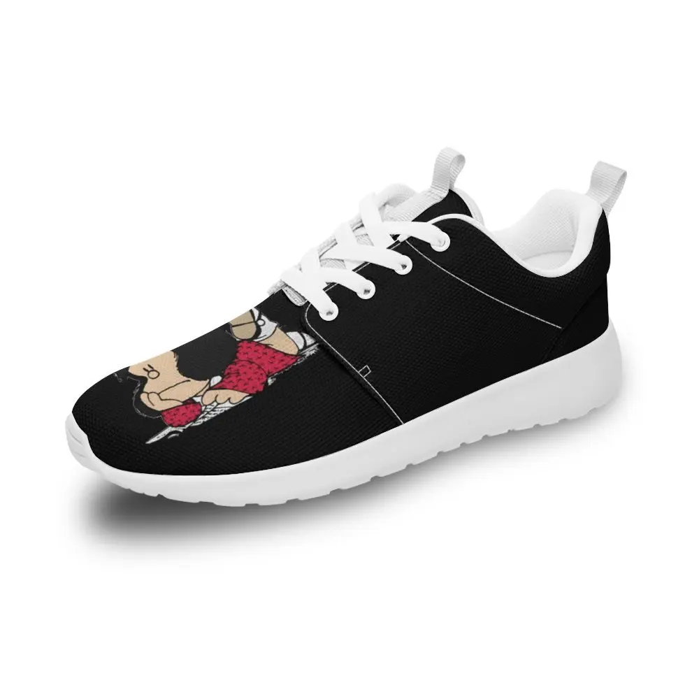 

Customized Mafalda Design Women's Tennis Athletic Shoes DIY Design Lightweight Comfortable Men Sneakers Gym Jogging Non-Slip Tra