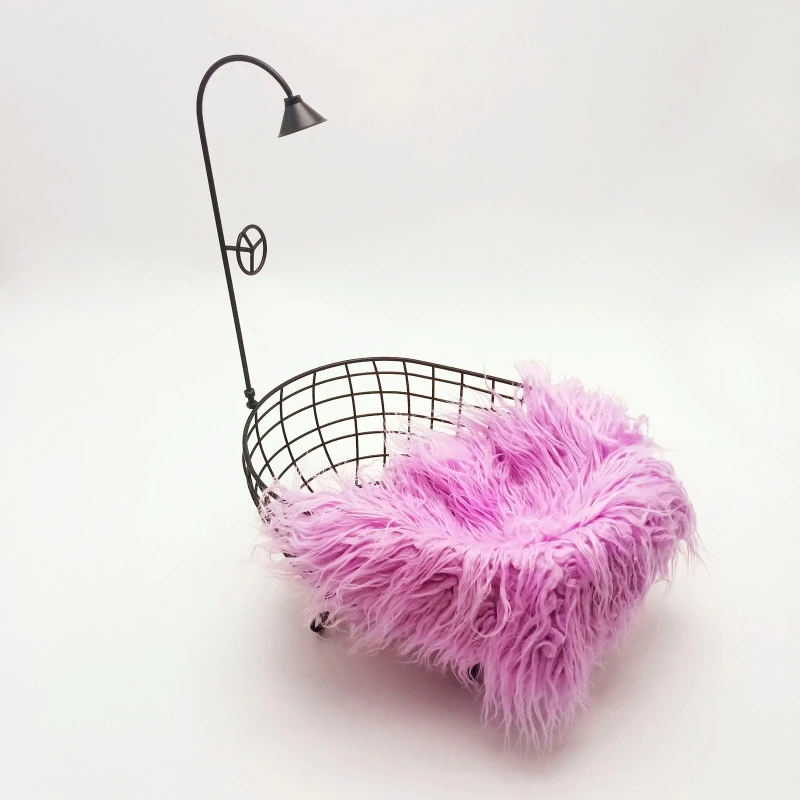 newborn-photography-props-bathtub-handmade-iron-baby-mini-posing-bathtub-shower-basket-for-infants-studio-background-accessories