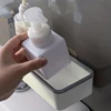 Toilet Bathroom Storage Cabinet Rack Wall Hanging Hole Free Multifunctional Artifact Above Toilet Rack White Shelf Organizer 3