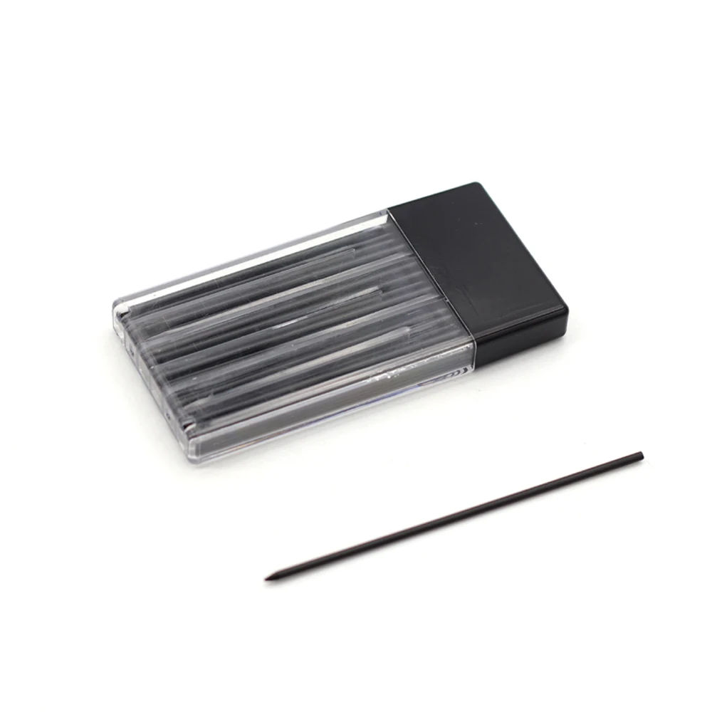 48Pcs/1Box 2.0MM 자동 연필심 리필, 6색 교체 가능 기계식 연필심 학교 필기구 액세서리